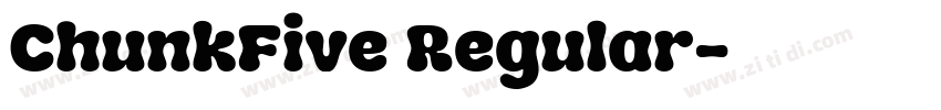 ChunkFive Regular字体转换